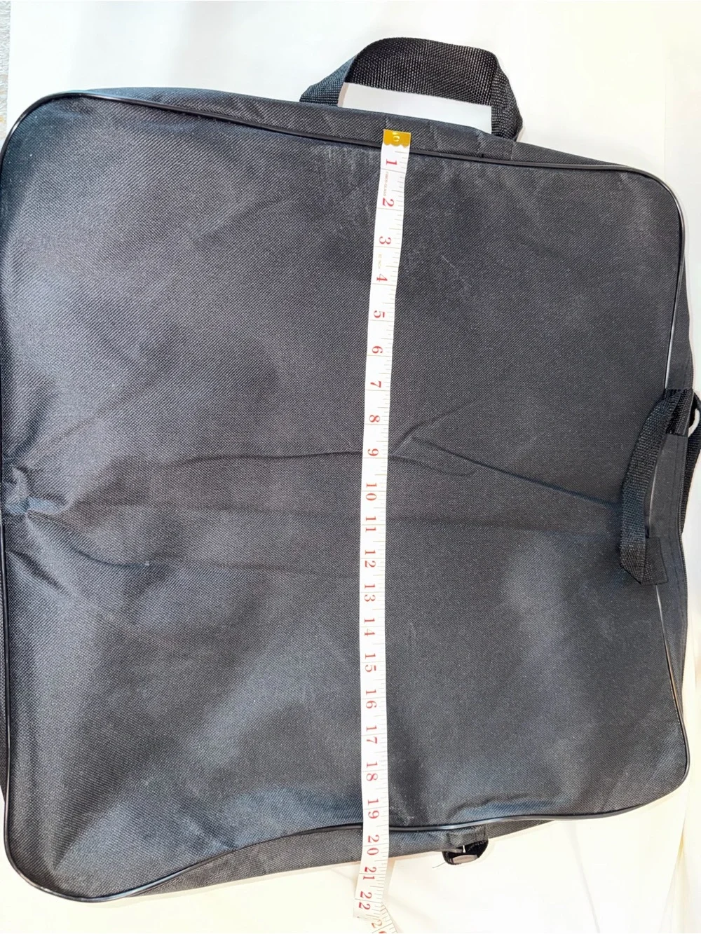 Black portfolio& art storage bag 21x21 frame and canvas carrying case